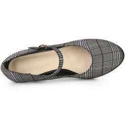 Allegra K Women's Houndstooth Platform Stiletto Heels Pumps -Allegra K GUEST 7bbe4991 948b 482f b720 355e524357b0