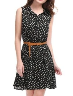 Allegra K Women's Floral Sleeveless Half Placket Above Knee Belted Summer Dress 25 Allegra K Women's Floral Sleeveless Half Placket Above Knee Belted Summer Dress -Allegra K GUEST 7c08e51f f525 4c0c a4a5 9035a9432b0d