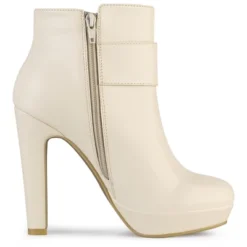 Allegra K Women's Chunky High Heels Platform Bow Decor Ankle Boots -Allegra K GUEST 7d187291 2002 4469 8208 c3497fcfeede