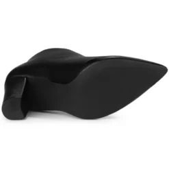 Allegra K Women's Pointed Toe Front Zip Chunky Heel Ankle Boots 11 Allegra K Women's Pointed Toe Front Zip Chunky Heel Ankle Boots -Allegra K GUEST 7f1d02fd f268 4523 9d6f ad050f16c2a7