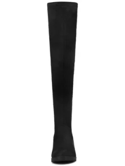 Allegra K Women's Lace Up Chunky Heels Over The Knee High Boots -Allegra K GUEST 7fb0a43c 779a 4972 a465 e78e247e7866