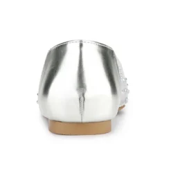 Allegra K Women's Pointed Toe Clear Rhinestone Ballet Flats -Allegra K GUEST 80505f65 7e3e 4074 af63 7aa49616b6db