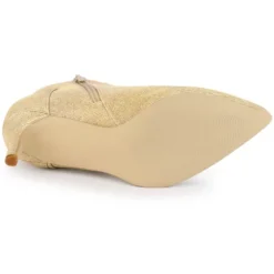 Allegra K Women's Glitter Pointed Toe Side Zip Stiletto Heel Ankle Boots -Allegra K GUEST 81db5325 3046 4d7c 8108 3ac4ea988803