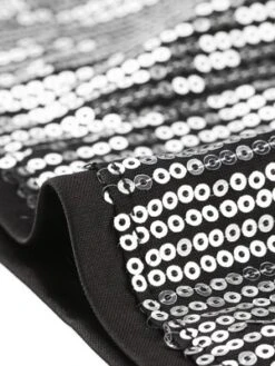 Allegra K Sequin Crop Top For Women's Halter Neck Cutout Shiny Party Top -Allegra K GUEST 864591d4 1960 4be6 b8b9 64240b61ee30