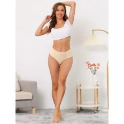 Allegra K Women's Unlined Tummy Control Breathable G-String Cheeky Thongs -Allegra K GUEST 868592ee 6c5a 4cb6 a362 3d8e9739f274