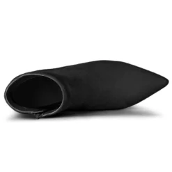 Allegra K Women's Pointed Toe Zip Stiletto Kitten Heel Ankle Booties -Allegra K GUEST 8723ea9b 2847 478f 930a 099cc007a0bd