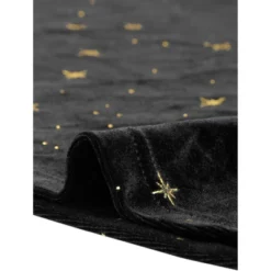 Allegra K Women's Velvet Star Printed Adjustable Strap High Waist Suspender Skirt -Allegra K GUEST 8851f196 9694 48f5 bdf9 d7b95cbec72d