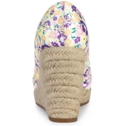 Allegra K Women's Peep Toe Platform Pumps Floral Espadrille Wedge Sandals -Allegra K GUEST 8cdebea2 a8ae 4619 926c c5c3a9be787e