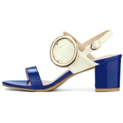 Allegra K Women's Slingback Block High Heel Sandals -Allegra K GUEST 8d07ddcf 2dd2 42fb 8a14 166ac6cdafa8