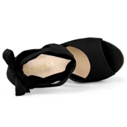 Allegra K Women's Lace Up Espadrilles Wedges Sandals -Allegra K GUEST 8d681927 1cbe 4be4 9e5b 330c6f9ac3e1