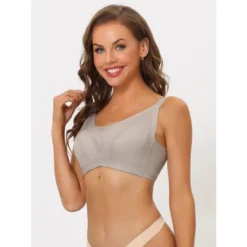 Allegra K Women's Adjustable Straps Full Coverage Mesh Underwire Minimizer Bra -Allegra K GUEST 8d80f574 675c 4ed7 85fb ac6cbb3a30a9