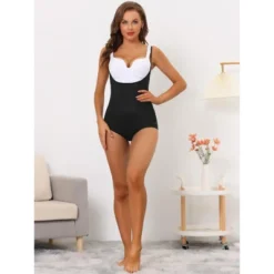 Allegra K Women's Mesh Tummy Control Slimming Sculpting Adjustable Straps Open Bust Full Leotard 9 Allegra K Women's Mesh Tummy Control Slimming Sculpting Adjustable Straps Open Bust Full Leotard -Allegra K GUEST 8e1757f8 2e76 4863 91af 7cbcfee683d6