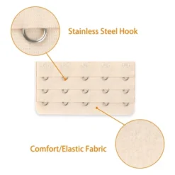 Allegra K Women's Brassiere Extension Bra Extender 3 Rows 5 Hooks -Allegra K GUEST 9154d816 19ae 4d7d 8168 dc8625b22f22