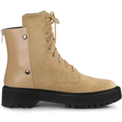 Allegra K Women's Lace Up Platform Chunky Heel Combat Boots -Allegra K GUEST 922c5528 529c 48fa b357 13d704459361