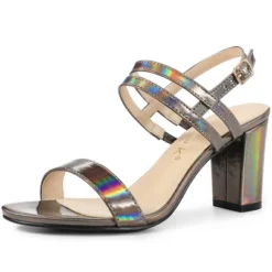 Allegra K Women's Slingback Block Heel Ankle Strap Sandals -Allegra K GUEST 93335212 c314 4064 8783 766249f993f7