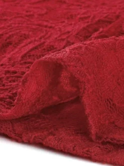 Allegra K Women's Mock Neck Cap Sleeve Crochet Lace Peplum Blouse -Allegra K GUEST 93fb2d0d bcd5 4cc4 9a37 35315a30e4ad