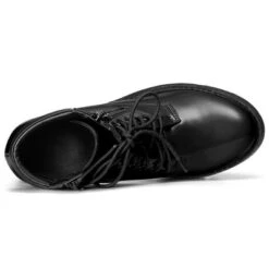 Allegra K Women's Chunky Heel Lace Up Zipper Combat Boots -Allegra K GUEST 997ccd67 ddca 45e4 92f4 da2626ad77fd