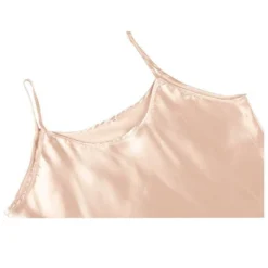 Allegra K Women Satin Plus Size Lotus Leaf Hem Basic Braces Skirt Dress Full Slip Camisole -Allegra K GUEST 9a9d51a5 c66c 4ff1 a88d 9a46061ea96b