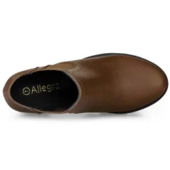 Allegra K Women's Lug Sole Chunky Heel Chelsea Ankle Boots -Allegra K GUEST 9ae0af8a e740 4cc0 9c32 5322f6e588ea