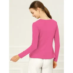 Allegra K Women's Tie Front Ruffled Hem Crop Knit Cardigan -Allegra K GUEST 9be44ce1 b861 4252 b933 8d4ef7eae6ca