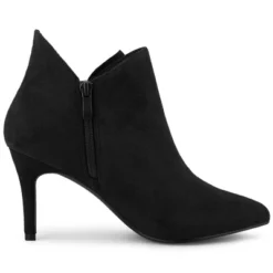 Allegra K Women's Pointed Toe Zip Stiletto Bow Heels Boots 17 Allegra K Women's Pointed Toe Zip Stiletto Bow Heels Boots -Allegra K GUEST a0156350 3ab9 4c28 9635 4e199b0f9e81