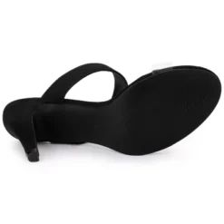 Allegra K Women's Clear Strap Stiletto Heel Slides Sandals -Allegra K GUEST a133a985 464f 400d ac98 3bc0c38ce182