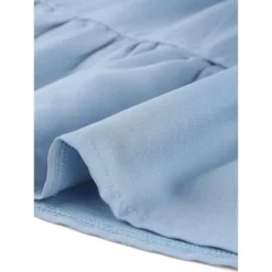 Allegra K Women's Midi Solid Elastic Waist Flare Tiered Long A-Line Skirt With Pockets -Allegra K GUEST a25ad144 c9c2 40e7 9a40 c68975fdc58d