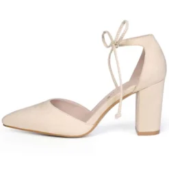 Allegra K Women's Ankle Tie Point Toe Dress Pumps 23 Allegra K Women's Ankle Tie Point Toe Dress Pumps -Allegra K GUEST a3573ba6 3280 4b00 a7a5 133a1b2961a3