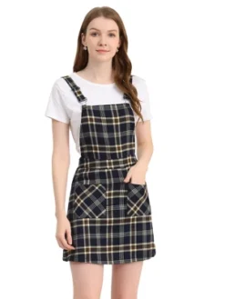 Allegra K Women's Causal Adjustable Strap Above Knee Suspender Skirts -Allegra K GUEST a490f14c bfbc 4672 8437 959b752582d3