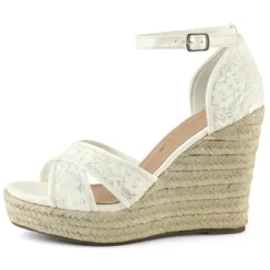 Allegra K Women's Ankle Strap Espadrille Wedge Heel Wedge Sandals 22 Allegra K Women's Ankle Strap Espadrille Wedge Heel Wedge Sandals -Allegra K GUEST a4b61fd8 9a43 4357 97d9 fbbf9e445939