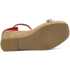 Allegra K Women's Platform Contrast Ankle Strap Wedges Heel Sandals 10 Allegra K Women's Platform Contrast Ankle Strap Wedges Heel Sandals -Allegra K GUEST a4db64a5 89c2 4180 b4d0 4c9f1aec81f8