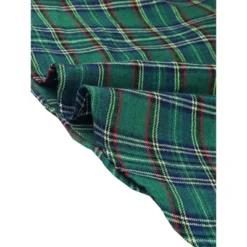 Allegra K Women's Plaid Tartan Skirt High Elastic Waist A-Line Vintage Flare Skirt -Allegra K GUEST a5462e16 e520 46ef 8e78 11ba326e21a4