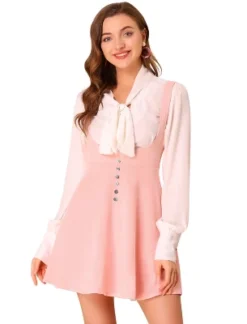 Allegra K Women's Button Overalls Pinafore Suspenders Skirt -Allegra K GUEST aa5de7fe 261e 4548 8bae 814666ba82a6