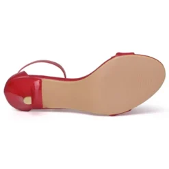 Allegra K Women's Ankle Strap Kitten Sandals -Allegra K GUEST adce765c 0674 4f99 8db8 06a1a2e81bd5