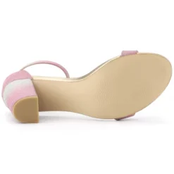 Allegra K Women's Gradient Glitter Chunky Heels Sandals 14 Allegra K Women's Gradient Glitter Chunky Heels Sandals -Allegra K GUEST b0d67cfd 9153 4d78 960c 48113c84e2a7