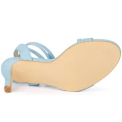 Allegra K Women's Lace Up Suede Heels Stiletto High Heels Sandals -Allegra K GUEST b1d71da1 2d6a 4e7a ab8d 6ab0dd0a7fb7