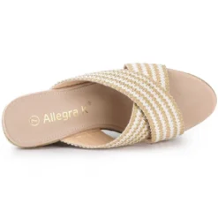 Allegra K Women's Espadrilles Wedges Slide Wedge Sandals -Allegra K GUEST b3098815 cd59 46bb 988e 15d1a6c7cae3