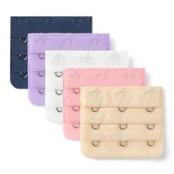 Allegra K Women's 3 Hook 3 Row Stretchy Bra Strap Extenders Buckle Hooks Bra Band -Allegra K GUEST b584ea7a 3e67 43c4 b8ae c95ad4008f9f