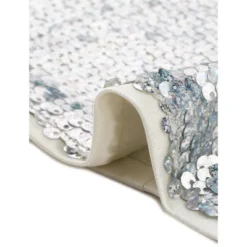 Allegra K Women's Halloween Sequin Crop Sparkle Glitter Short Sleeve Shinning T Shirt -Allegra K GUEST b6410c5b 907d 4b27 baf7 4c8258c88160