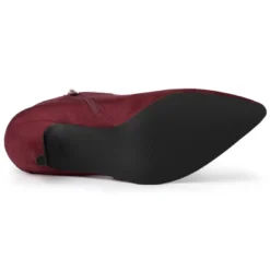 Allegra K Women's Pointed Toe Side Zip Stiletto Heel Ankle Booties -Allegra K GUEST b66490d3 0470 4904 8884 6965db946f13