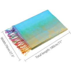 Allegra K Women Large Tassel Wrap Floral Print Gradient Color Scarf 9 Allegra K Women Large Tassel Wrap Floral Print Gradient Color Scarf -Allegra K GUEST b6988c29 d20a 4ad6 94f1 2e8ab3d875ae