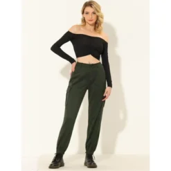 Allegra K Women's Cargo Pant Faux Suede High Waist Casual Outdoor Jogger Pants With Pockets 6 Allegra K Women's Cargo Pant Faux Suede High Waist Casual Outdoor Jogger Pants With Pockets -Allegra K GUEST b91ff7dd b21d 4bb0 b7e3 67ef5cb98e32