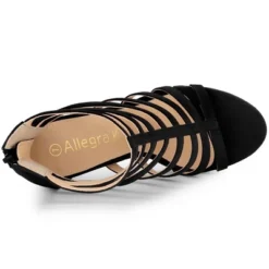 Allegra K Women's Stiletto Platform Heels Strappy Gladiator Heel Sandals -Allegra K GUEST ba177691 e8fc 438e a4bb 53ff91c323dc
