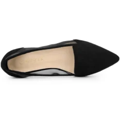 Allegra K Women's Pointed Toe Mesh Slip On Ballet Flats -Allegra K GUEST ba89cb95 7da1 4d71 abd5 288759d3509e