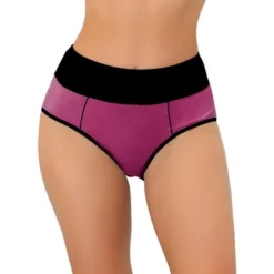 Allegra K Women's High Waist Tummy Control Color-Block Available In Plus Size Brief -Allegra K GUEST bb5bba31 3313 477a b548 8ede39c1a8c8