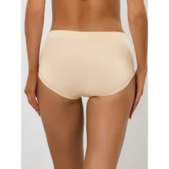 Allegra K 11 Allegra K Women's Packs Mid-Rise Comfortable Mesh Trim Solid Briefs Sets