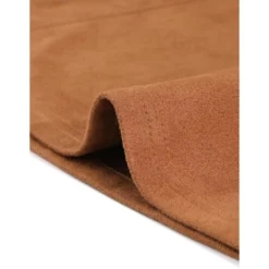 Allegra K Women's Casual Faux Suede Pockets Stretch A-line Midi Skirt With Belt -Allegra K GUEST bd559625 c37c 4369 89c5 51d7fa815141