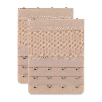 Allegra K 2pcs Bra Strap Extenders Set 3 Rows 2 Hooks/3 Hooks/4 Hooks Elastic Bra Hook Extensions 8 Allegra K 2pcs Bra Strap Extenders Set 3 Rows 2 Hooks/3 Hooks/4 Hooks Elastic Bra Hook Extensions - Image 8