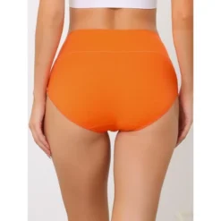 Allegra K Women's High Waist Available In Plus Size Tummy Control Briefs