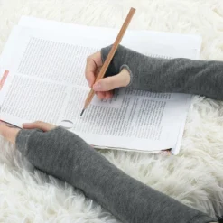 Allegra K Women's Dark Gray Fingerless Elastic Winter Thick Arm Warmers Gloves -Allegra K GUEST c164a85d db28 4362 abab 1726e47c07ed